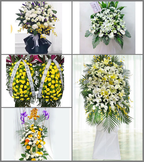 福建福州闽清县下祝乡前洋村白事花篮预定